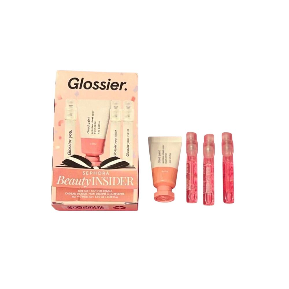 Sephora Beauty Insider Birthday Glossier Blush, You, You Doux, You Fleur EDP NIB - Picture 2 of 2